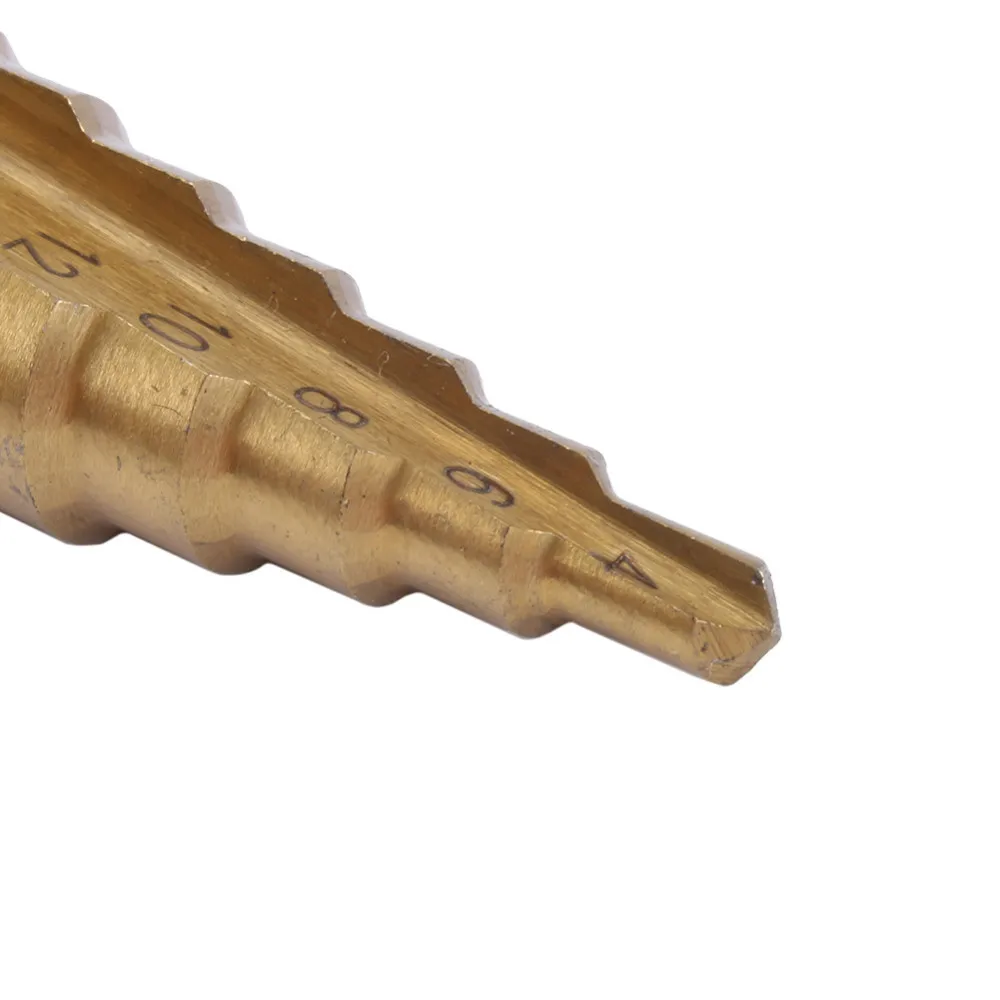 Для Листового Металла, инструмент Hex Титан шаг конус отверстия сверлом резак 4-32 мм HSS 4241