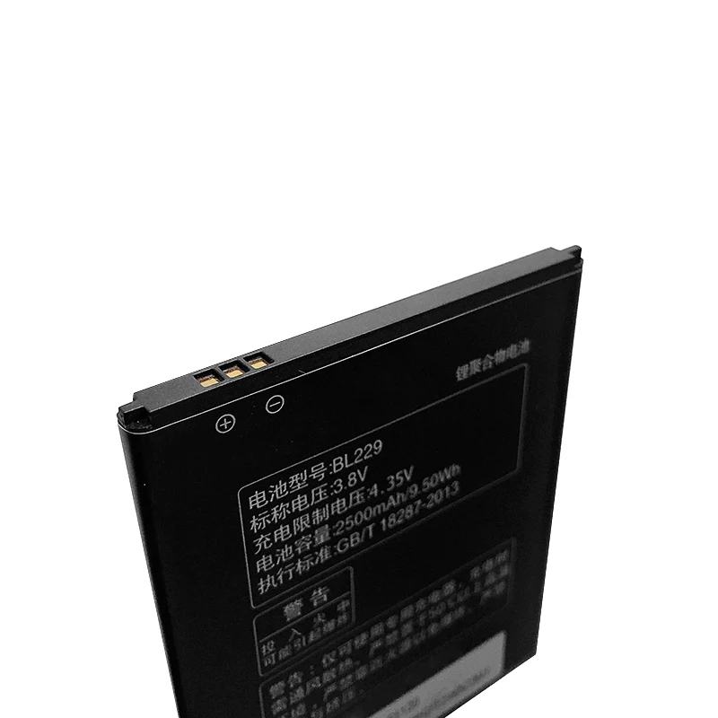 2500mAh 3.8V BL229 BL 229 Rechargeable Li-ion Battery Bateria For Lenovo A8 A808T A806 Phone Replacement Battery Backup Batteria 2500mAh 3.8V BL229 BL 229 Rechargeable Li-ion Battery Bateria For Lenovo A8 A808T A806 Phone Replacement Battery Backup Batteria