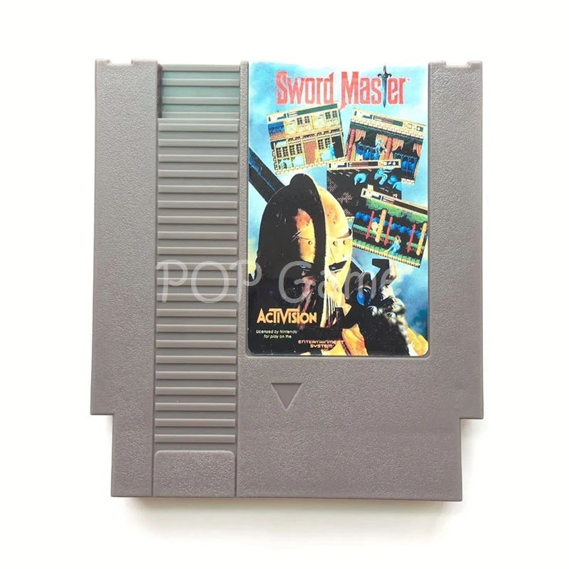 

Sword Master 72 Pin Game Cartridge for 8 Bit Video Game Console Region Free English Language