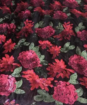 

Unique african sequins Lace fabric CiCi-31201 african french net lace african sequince lace fabric