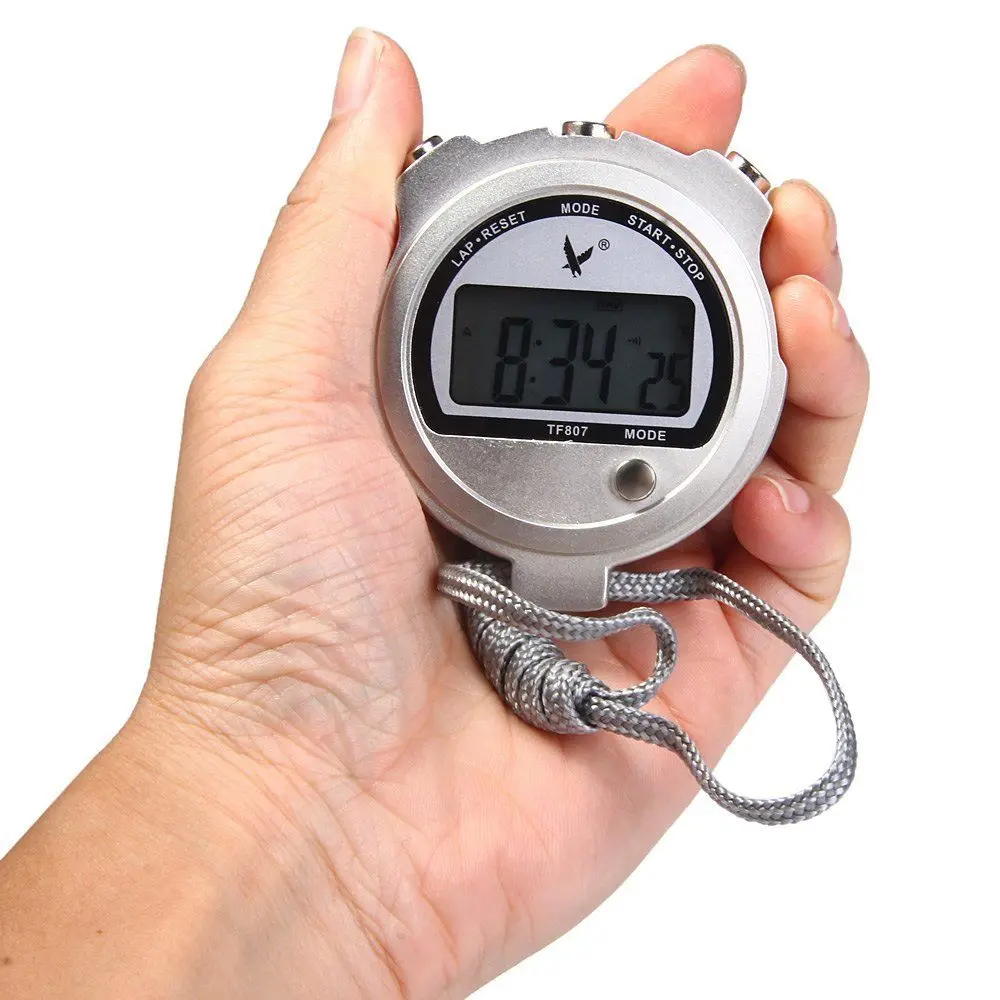 Programmable Timer Sport Chronograph Countdown Timer Second Digital