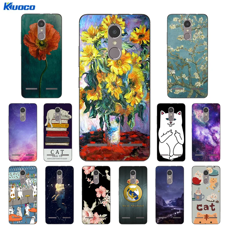 

Soft TPU Cases for Lenovo K6 Power Covers Shel Cat Landscape Printing for Lenovo K6 K6power Combo Cover for Lenovo K 6 Phone Bag