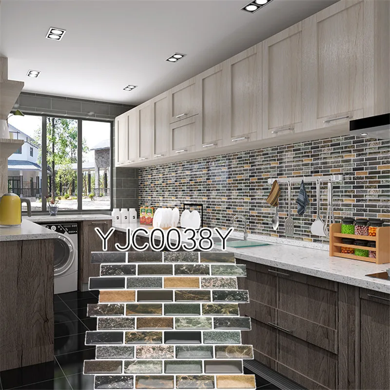 Kitchen Wall Tile Sticker Decor Floor Tile New Design Luxury Easy Diy Remove Wall Decor Home Decor 10.9\ Kitchen Wall Tile Sticker Decor Floor Tile New Design Luxury Easy Diy Remove Wall Decor Home Decor 10.9\