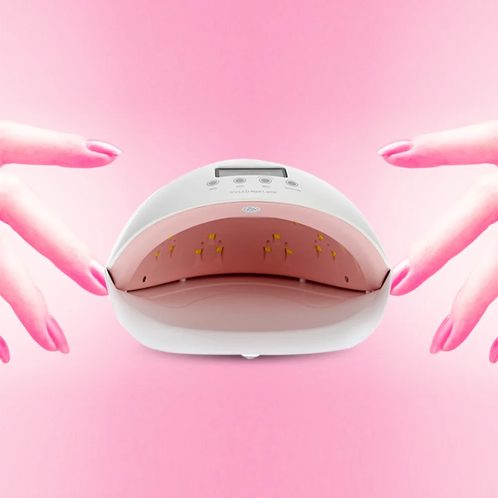 

50W 28Leds UV LED Lamp Nail Lamp Nail Dryer Manicure Tools Curing Nail Art Gel Polish Nail Tools Red Blue Light
