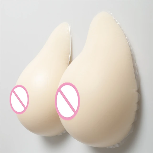 Fake Boobs Women Small Flat Breast Enhancer D Cup 1200g/pair Silicone  Mastectomy Breast Forms Silicone Artificial Breast - Intimates Accessories  - AliExpress