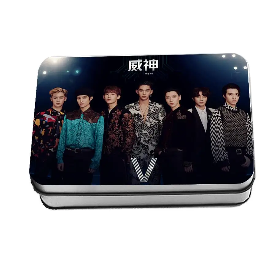 Фотокарта Kpop NCT WAYV Polaroid Lomo Winwin Ten Hendery коллекционные карты 40 шт./компл.|Визитки| |
