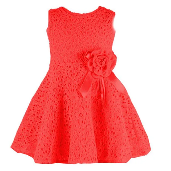 

Baby Girls Princess Tutu Dress Kids Baby Flower Lace Party Dress Sundress To 2-7Y