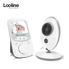 Baby Monitor Looline 2.4 Inch Wireless Baby Nanny Security Camera Baby Radio Baby sitter 2 Way Talk with Temperature Monitoring