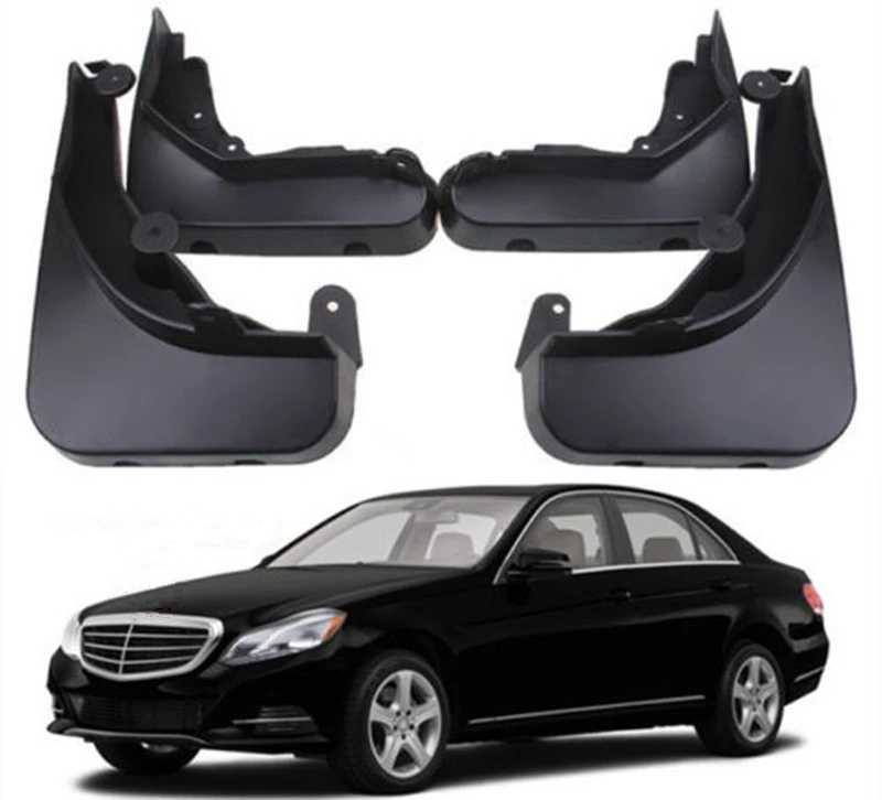 Car Splash Guards Mud Guards Flaps Fit For 2009 2018 Benz E Class Sedan