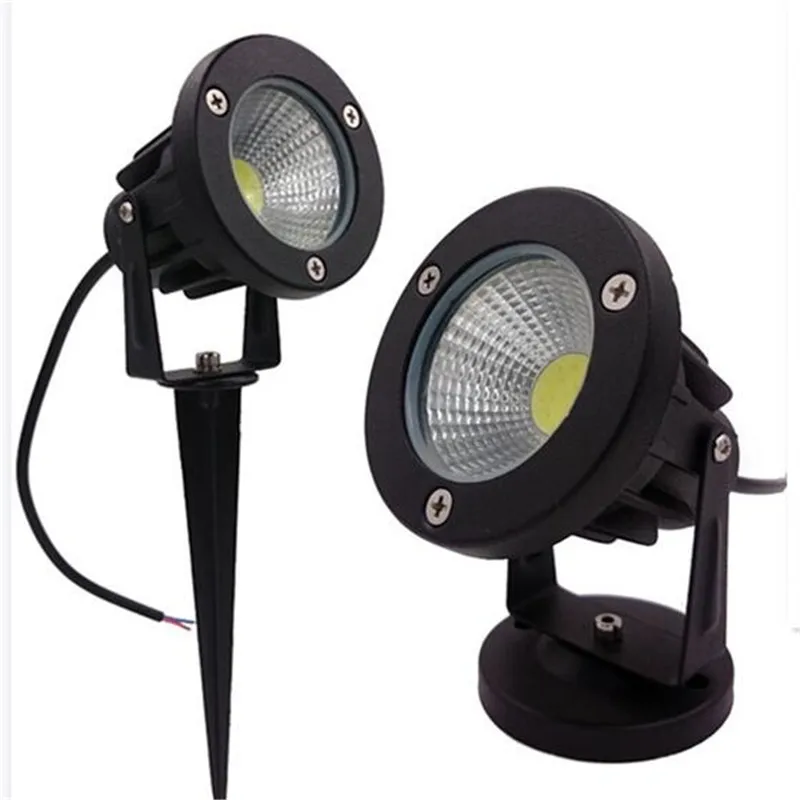 Бесплатная доставка Садовый Точечный светильник led COB 7 Вт 10 IP68 наружный садовый