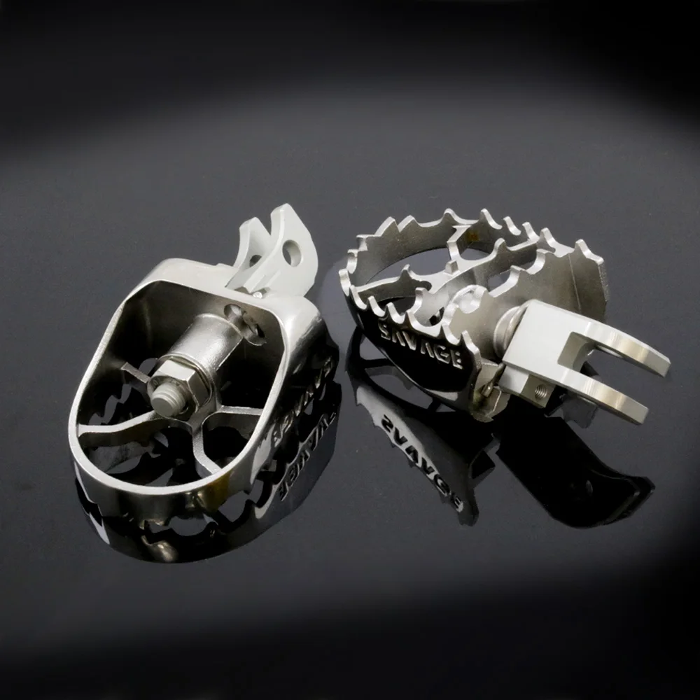 For 690 12-17 Motorcycle Wide Enduro Foot Pegs Tilt Angle Adjustable Footpegs | Автомобили и мотоциклы