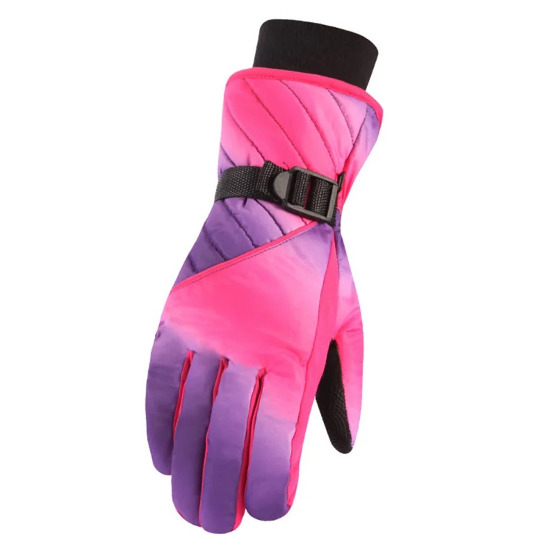 Женские ветрозащитные перчатки для верховой езды горные лыжные износостойкие непромокаемые лыжные перчатки