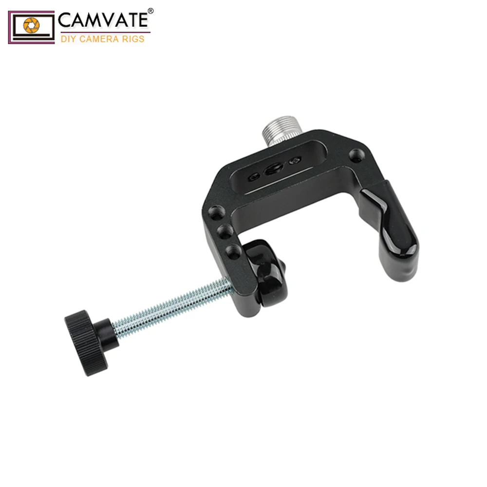 CAMVATE Ultraclamp с резьбой 5/8 &quot 27 для микрофонов C1189 аксессуары фотосъемки