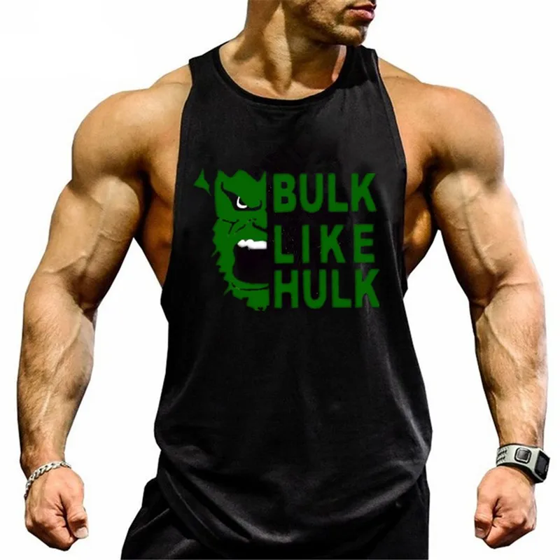 

Fitness Tank Top Men Bodybuilding Clothing Fitness Men Shirt Crossfit Vests Cotton Singlets Muscle Top gyms Undershirt