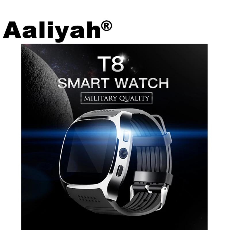 Aaliyah T8 Bluetooth font b Smart b font font b Watch b font With Camera Music