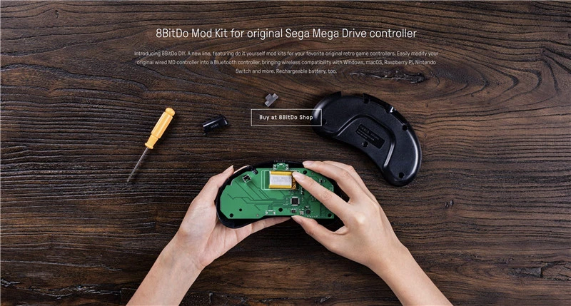 8ビットモードのキット Windows用のオリジナルのbluetoothコントローラー Nsfc Snes Md Mac用のゲームパッド ゲームパッド Aliexpress