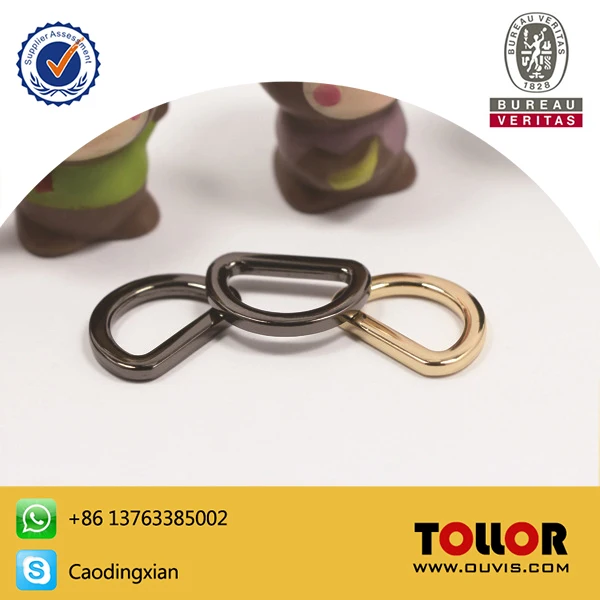 High Quality Pressure Casting Gold Hardware D Rings For Handbag High Quality Pressure Casting Gold Hardware D Rings For Handbag Accessories Silver Stainless Metal