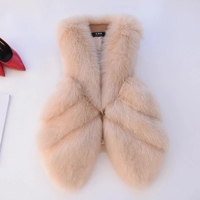 

Free Shipping Women Slim Fur Coat