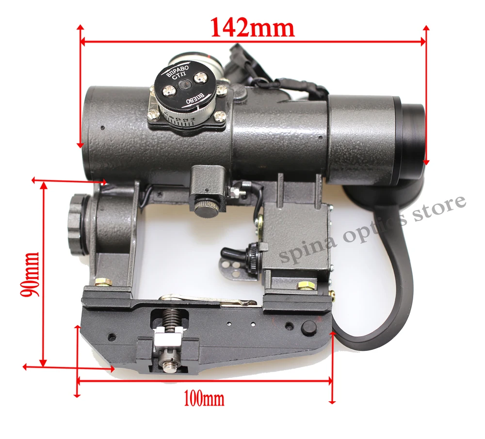 SPINA оптика Recoil Resistant Svd Red Dot Scope SVD 1x30 Sight|red dot scope|dot scopescope svd |