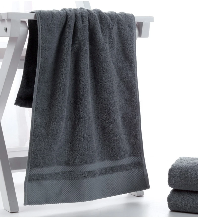 3 шт. банное полотенце для лица s бамбуковое волокно, мягкие хлопковые банное полотенце высшего качества для мужчин и женщин, Семейные пляжные комплекты полотенец - Цвет: Темно-серый