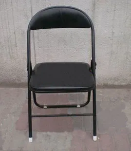 Функциональный складной стул офиса черный стулья обучение ноги подключен |