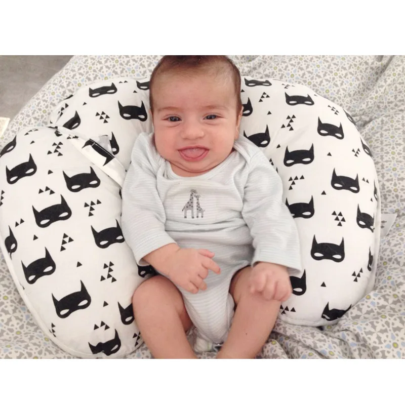 

2Pcs/Set Baby Nursing Cotton Pillows Maternity Breastfeeding Pillow Infant Bedding Cuddle U-Shaped Newborn Feeding Waist Cushion