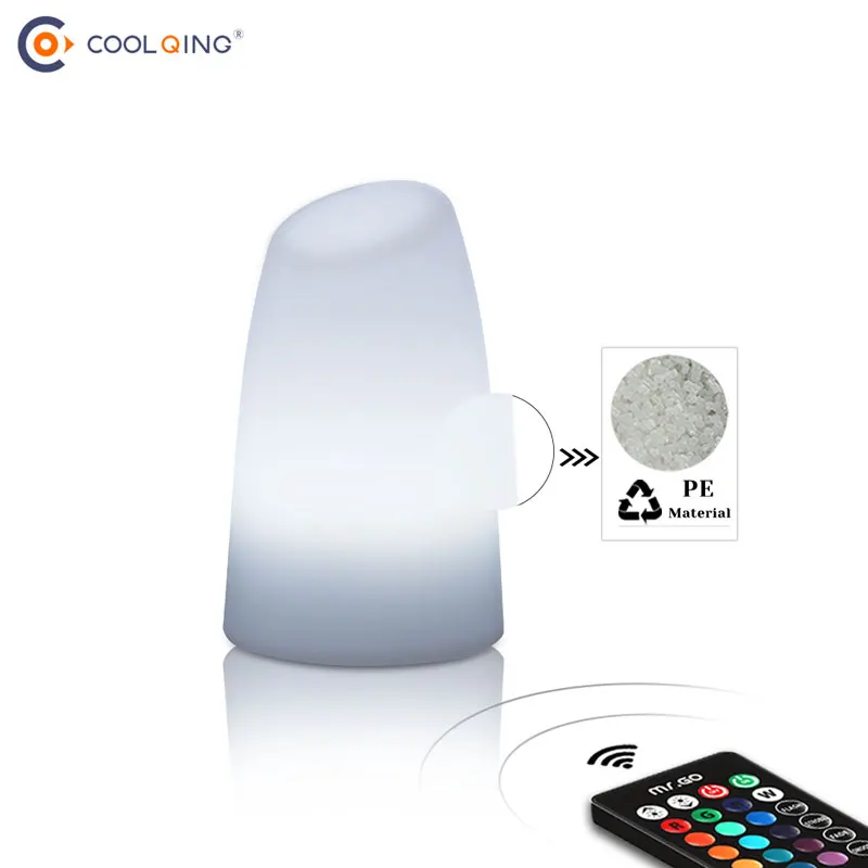 

5W 16 colors RGB remote control Bar desk LED night light dimmable 1000mah rechargeable LED lamp waterproof outdoor garden light