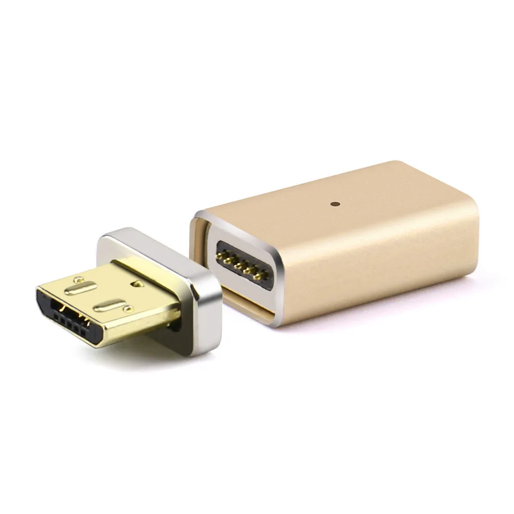 Горячая микро USB Магнитный адаптер Портативный зарядный кабель металлический штекер для Android samsung LG