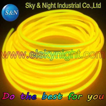 

NEW!!! 3.2mm Ultra high brightness welted wire/Skirt wire/Electroluminescent wire/El cable/EL products-10M