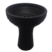 Новинка, черный силиконовый держатель для головы, аксессуары для курения, высококачественный держатель для головы, силиконовая чаша для кальяна