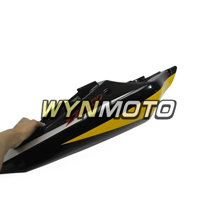 Выполните обтекатели комплект для GSXR600 750 00-03 2000 2001 2002 2003 K1 впрыск АБС пластмасса Обтекатели на кузов желтый черные оправы