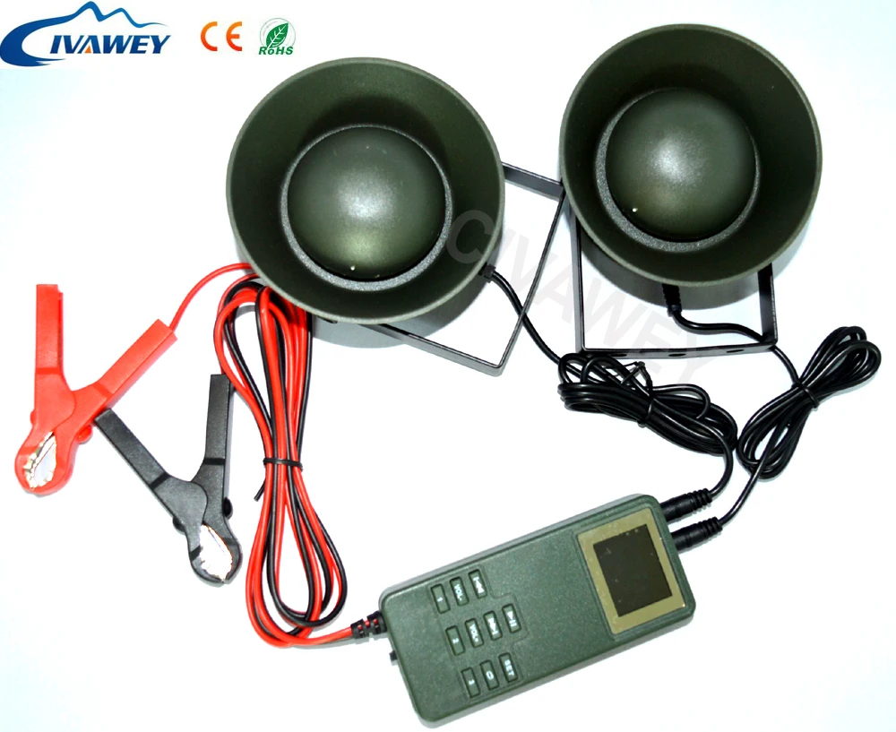 2x50 Вт динамик 182 звуков охотничий звонящий mp3 Птица плеер гусиная утка таймер