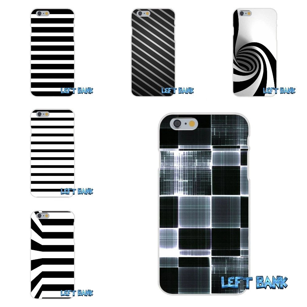 

Black And White Stripes Soft Silicone TPU Transparent Cover Case For Huawei P Smart Mate Honor P8 P9 P10 P20 Lite Pro Plus 2017
