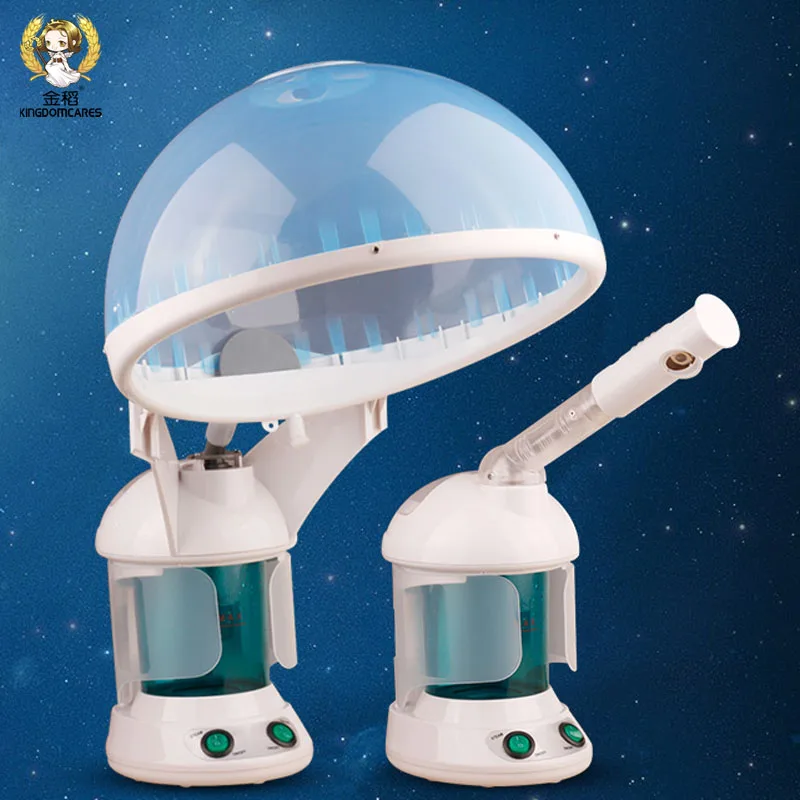 

Portable home use 2 in 1 Hot Mist Facial steamer Humidifier Ozone Hair face steamer Skin Care Face Atomizer multifunctional tool