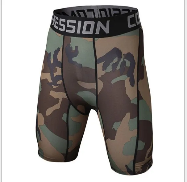 Новейшие летние армейские шорты-колготки компрессионные мужские быстросохнущие шорты из спандекса одежда Vansydical X-Big XXXL - Цвет: 11
