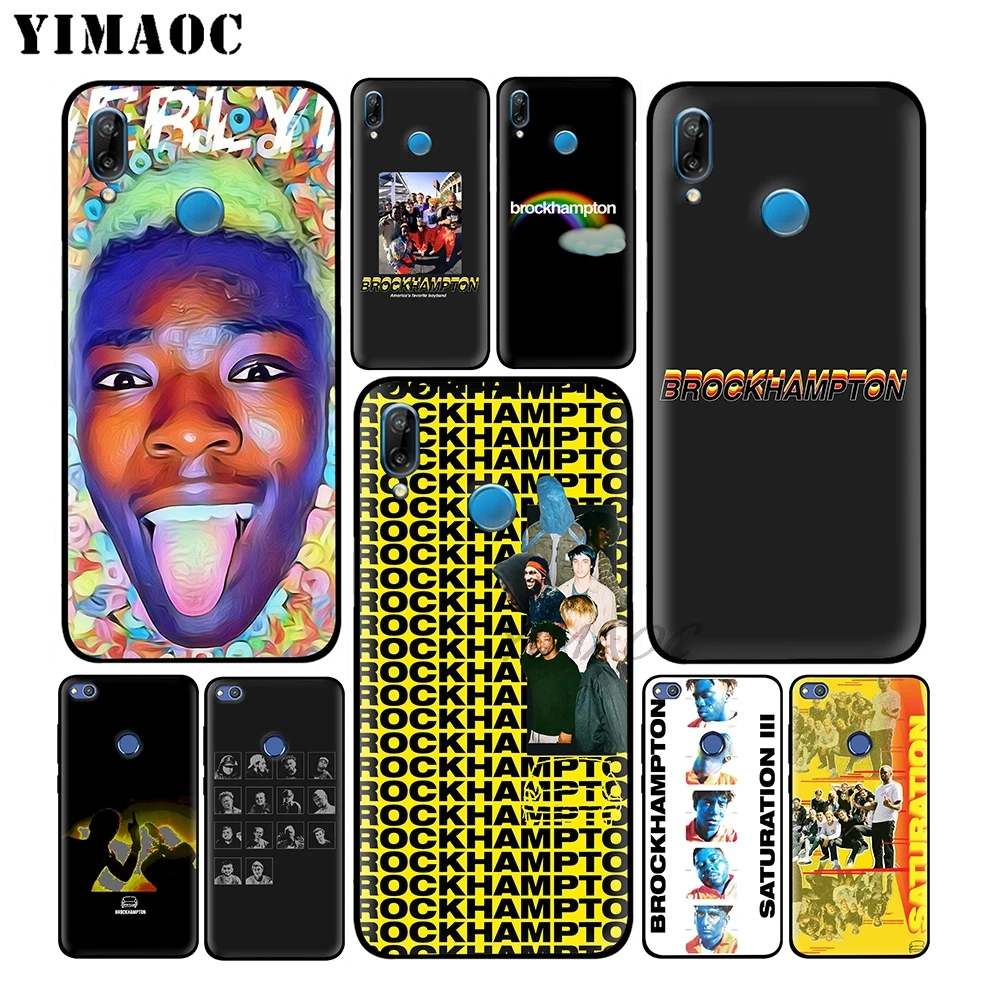 YIMAOC Brockhampton Soft Case For Huawei P30 P20 Pro P10 P9 P8 2015 2017 P Smart Plus Z 2019 Nova 5i 4 3 3i 2i Lite |