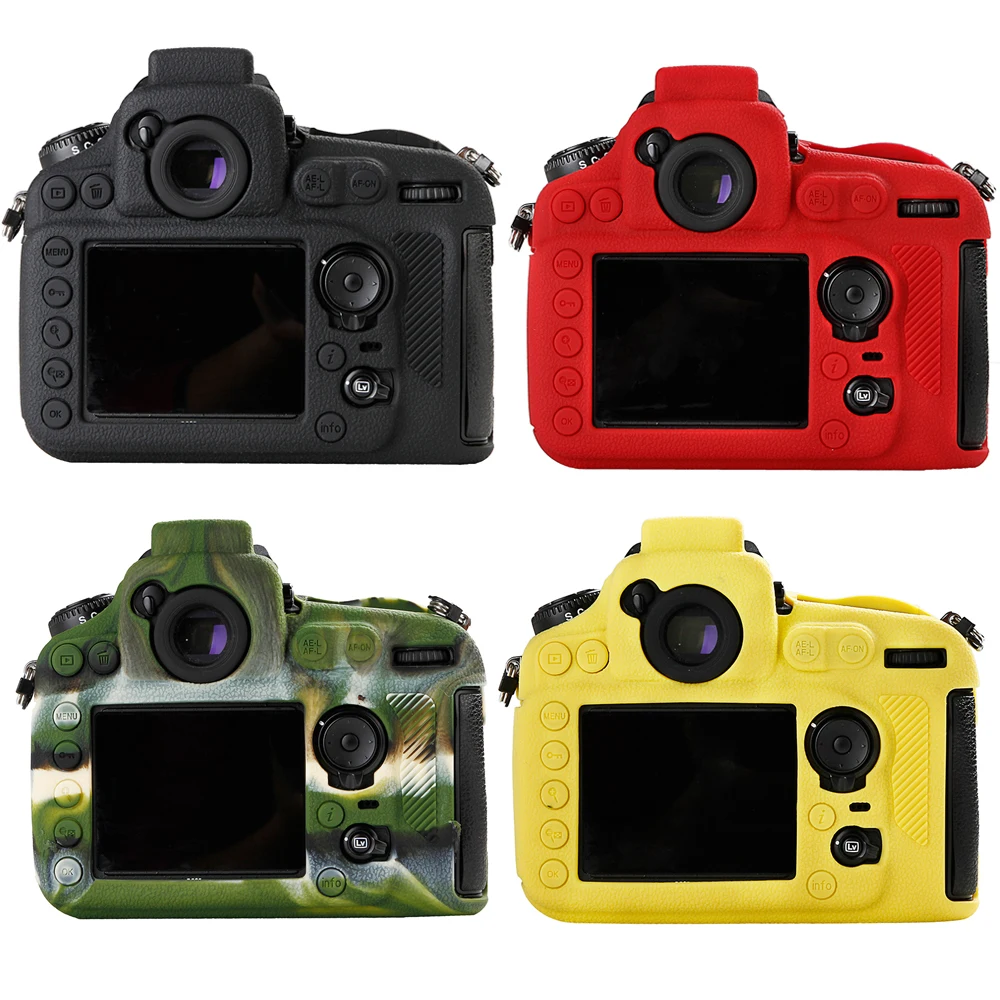 High Quality Soft Silicone Rubber Camera Protective Body Case Skin For Nikon D810 Dslr Camera