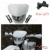 Papanda 12 V Bianco Supermoto Moto Testa Della Lampada Del Faro Per Honda CRF XR Yamaha WR YZ Suzuki DR DMZ Kawasaki KLX KX 250