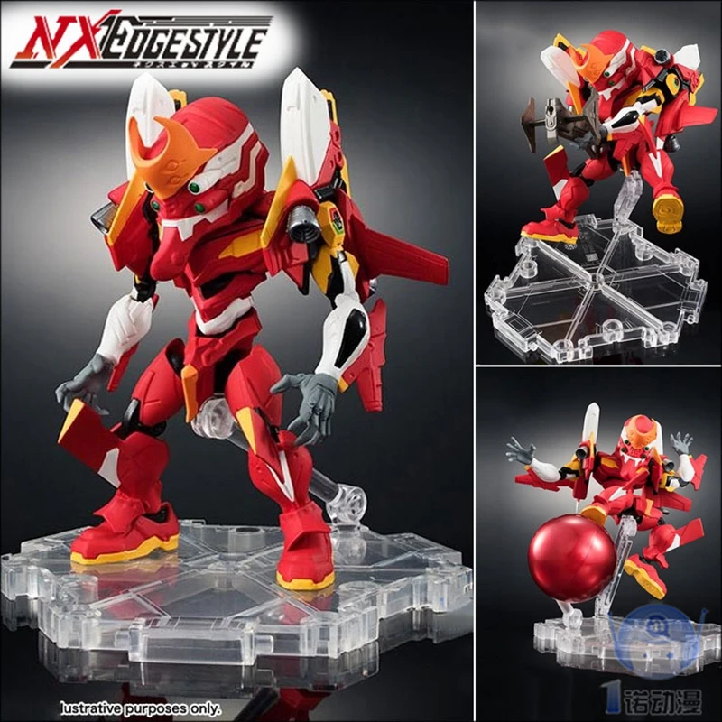 

Original Bandai Assembled Mode New Generation Evangelion NX EDGE STYLE EVA No.2 Unit S Type Equipme PVC Action Kid Dolls Toys
