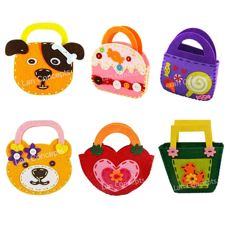 DIY Craft Kit Felt bags 5