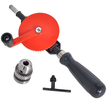 

Manual Operation Hand Drill Home Decoration Hand Brace Woodworking Drill Engineering Drilling Tools Without drills