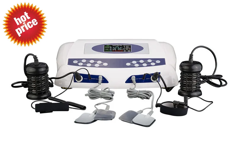 

Detox Foot Spa Messager HK805C Single Screen Display for Dual persons Detox Foot Spa Device Ion Cleansing with Wrist Belt