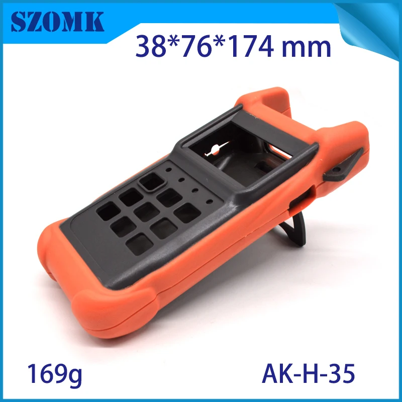 szomk plastic electronics enclosure with keypad handheld enclosure junction housing instrument case control box (6)
