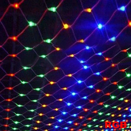 2M*3M 204LEDS LED Net LED Mesh String Lights Blue/RGB/White christmas