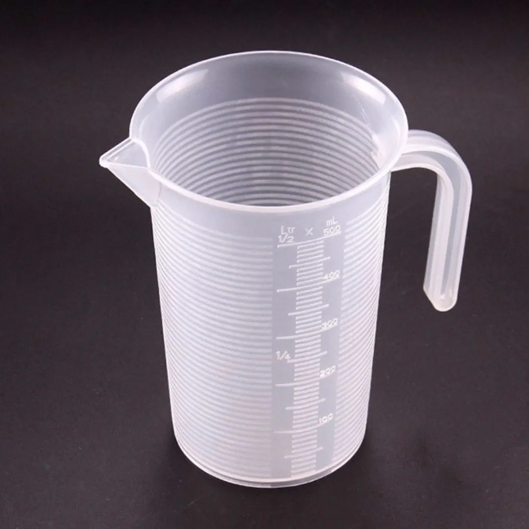 JX-LCLYL Plastic Liquid Measuring Jug Cup Graduated Surface Cooking Bakery Kitchen Lab