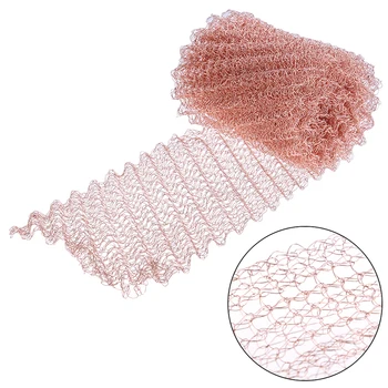 

Copper Mesh For Distillation Corrugated Mesh For Distillation Reflux Moonshine Brewing Pest Control 2 Meter 100mm Width