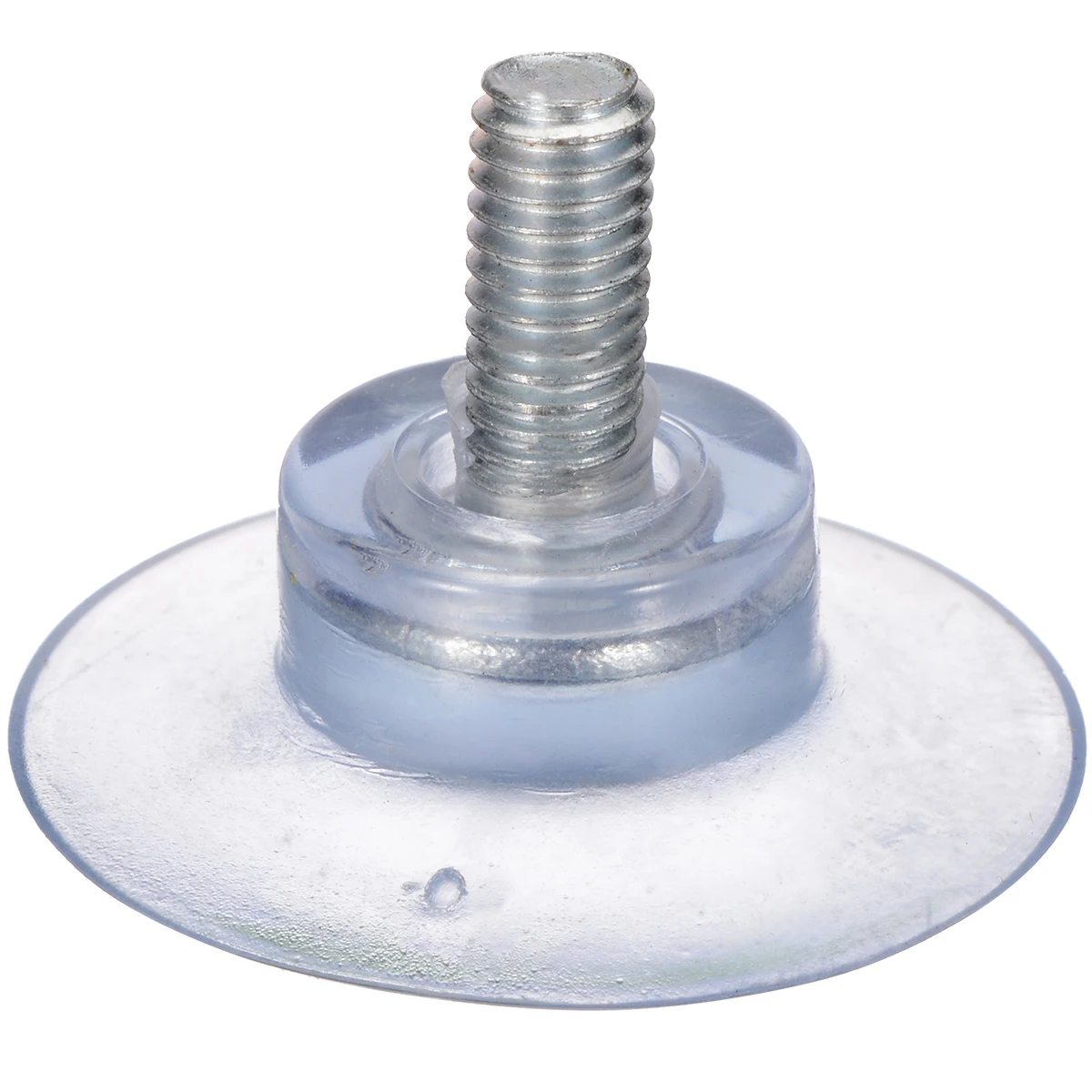 10pcs Transparent Rubber Strong Suction Cup Replacements for Glass Table Tops W/M6 Screw Home Suction Cup Hooks