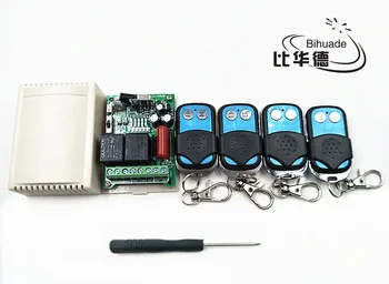 

2 channel rf wireless remote control relay switch 220V 315mhz Relay Module Learning Code 1527 Switch With Remote Control