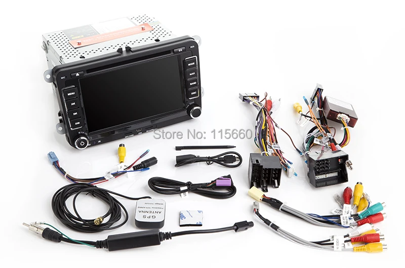 RoadRision Android 7.1.1 Quad Core Car DVD GPS for 7inchs Wolkswagen Models 6