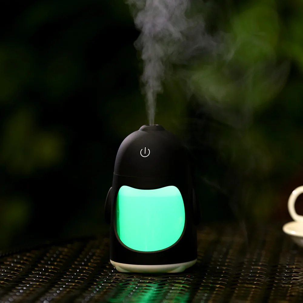 

Best Present Lovely Air Humidifier Aroma Diffuser with LED Night Light Ultrasonic Mist Maker Fogger for Home Car USB